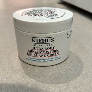KIEHL’S ultra body mega moisture squalane cream unscented for sensitive skin